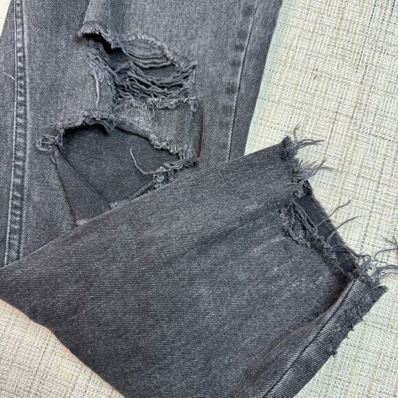 Free People Women's We The Free Blossom Rigid Jean Button Fly Size 28 - Picture 2 of 6